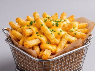 Cheddar fries