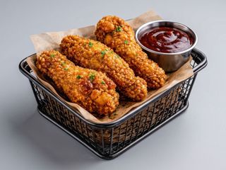 Hot wings con salsa BBQ