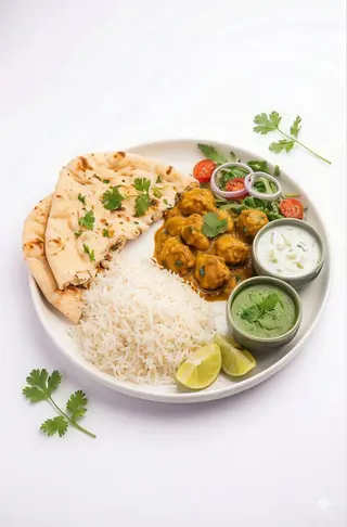Mot. Curry chawal