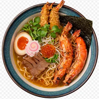 Ebi supu ramen