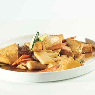 tofu con verdure miste