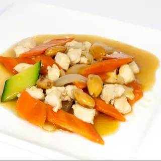 Pollo alle mandorle