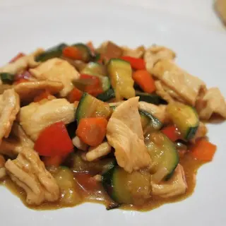 Pollo con anacardi