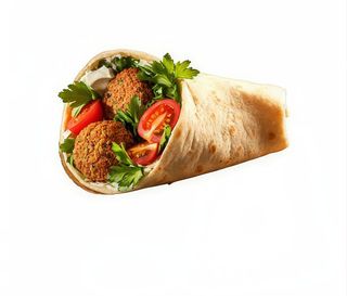 Piadina falafel