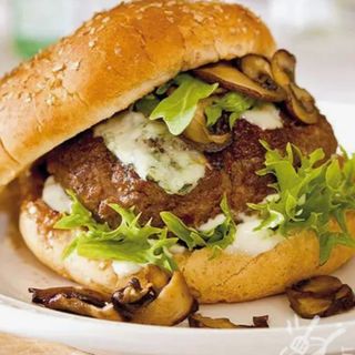 Hamburger re porcino