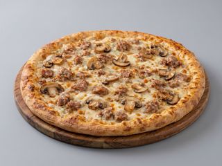 Pizza tonda  boscaiola