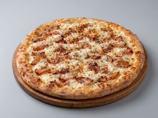 Pizza tonda  gricia