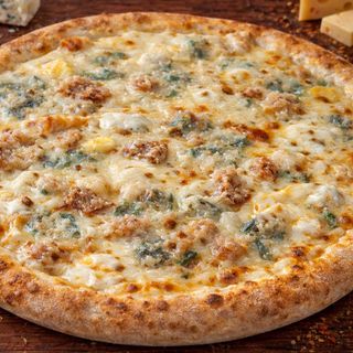 Pala di pizza - Quattro formaggi