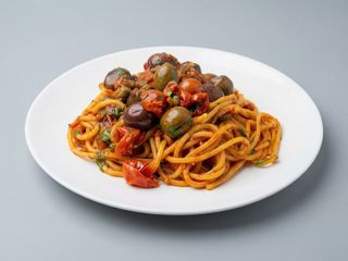 Spaghettone alla puttanesca