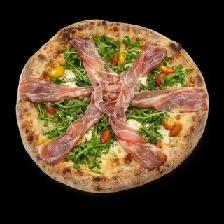 Speck rucola e stracciata