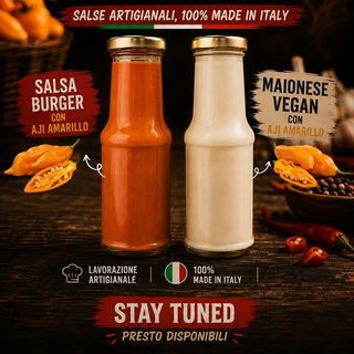 SALSA BURGER CON AJI AMARILLO MR PEPPER