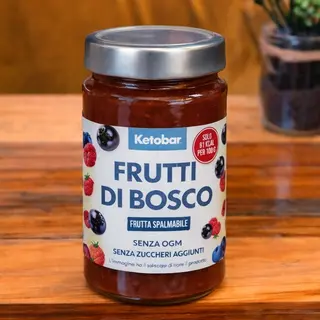 Marmellata keto frutti di bosco