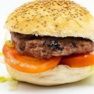 Panino con hamburger di vitello