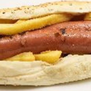Panino con wurstel