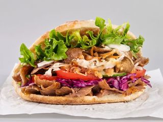 Panino doner kebap