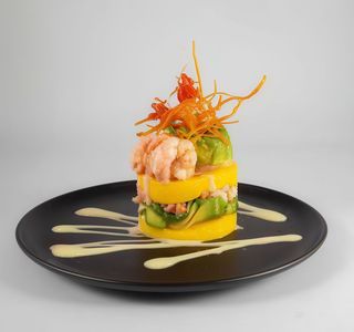 Causa de Langostinos