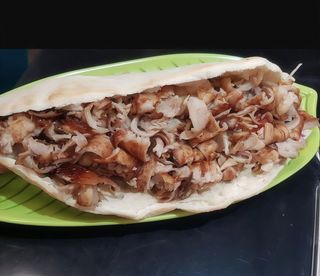 Menù maxi panino kebab