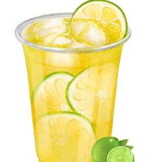 27. Bubble tea con frutta della passione e limone
