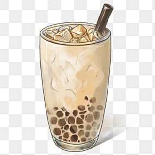 3. Milk tea con fagioli rossi