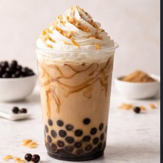 30. Frappe con panna e Matcha