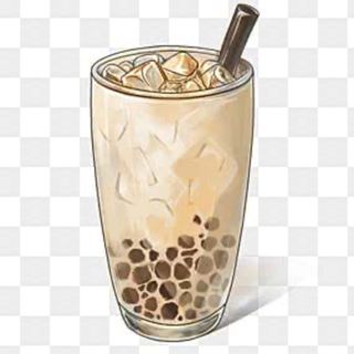 10. Latte al zucchero nero con tapioca