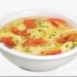 36. Zuppa di uova e pomodoro