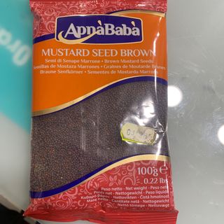 Apnababa mustard seed brown