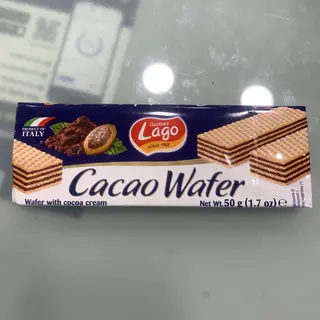 Lago cacao wafer