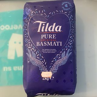 Tilda pure basmati rice 2kg