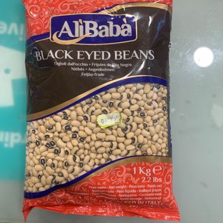 Alibaba black eyed beans 1kg