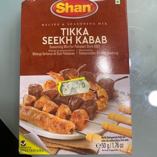 Shan tikka seekh kabab