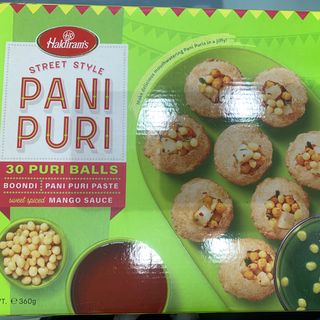 Haldiram pani puri