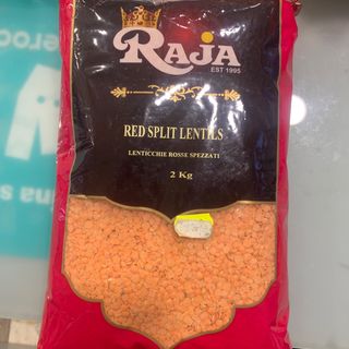 Raja red split lentis 2kg
