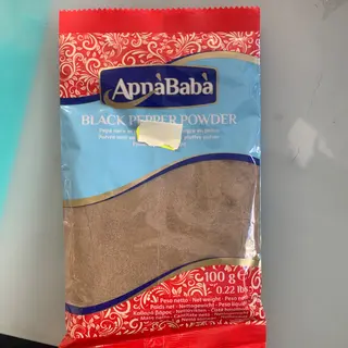 Apnababa black paper powder 100g