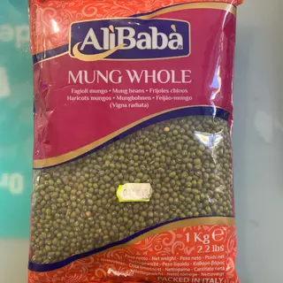 Alibaba mung whole 1kg