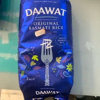 Dawat original basmati rice 2kg