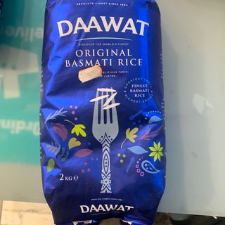Dawat original basmati rice 2kg