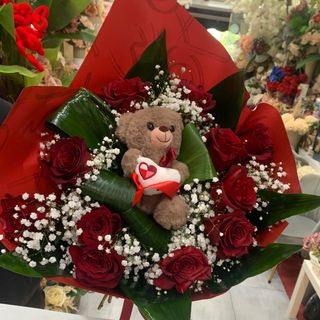 11 rose rosse