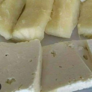 Yuca con queso
