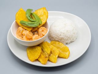 Encocado de camarones
