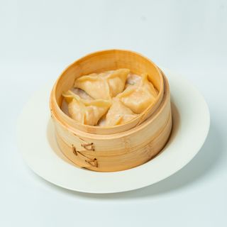 Ravioli di gamberi alla griglia