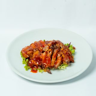 Anatra con salsa agrodolce