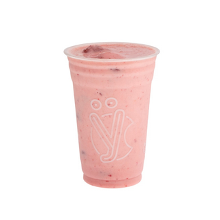 Smoothies mango,banana e fragola