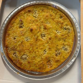 Farinata con gorgonzola