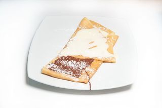 5 - Nutella, cioccolata bianca e zucchero a velo