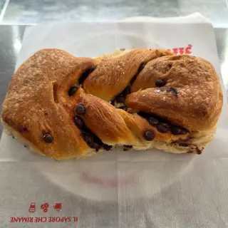 Treccia al cioccolato
