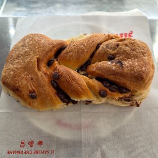 Treccia al cioccolato