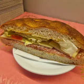 Focaccia Crudo Stracchino Rucola