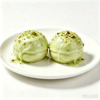 062. Profiterole pistacchio (2pz)