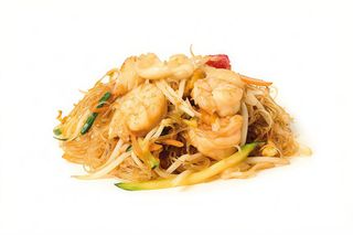 314. Spaghetti di soia con frutti di mare